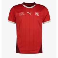 Camiseta Suiza Primera Equipación Replica Eurocopa 2024 mangas cortas